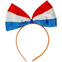 Oranje Diadeem Strik Nederland - thumbnail