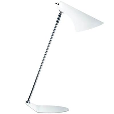 Tafellamp wit modern 'Vanila' Nordlux schakelaar E14 fitting 44cm