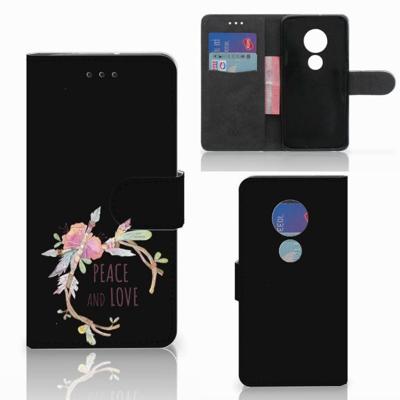 Motorola Moto G7 Play Leuk Hoesje Boho Text Motorola Moto G7 Play Leuk Hoesje Boho Text