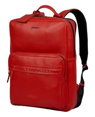 Burkely Minimal Mason Backpack 15.6"-Red