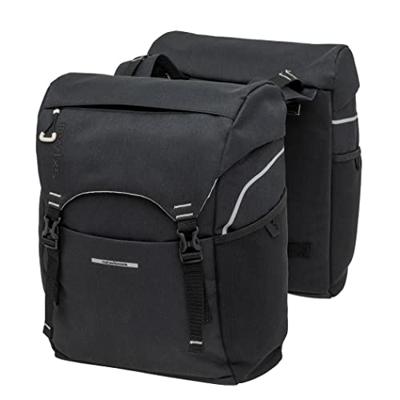 Newlooxs New looxs sports dubbele fietstas zwart/grijs
