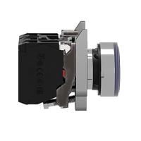 Schneider Electric XB4BW36B5 Harmony XB4BW36B5 Druktoets Bedieningsknop vlak 1 knop Blauw Druk-ontgrendeling 1 stuk(s) - thumbnail