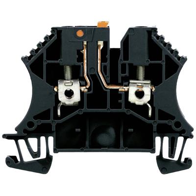 Weidmüller 2495670000 Serieklem Schroeven Zwart 1 stuk(s)