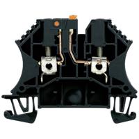 Weidmüller 2495670000 Serieklem Schroeven Zwart 1 stuk(s) - thumbnail