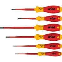 Wiha Schroevendraaierset VDE 6-delig Plat, Kruiskop Phillips - thumbnail