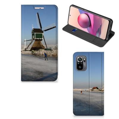 Xiaomi Redmi Note 10 4G | 10S | Poco M5s | Book Cover | Schaatsers Xiaomi Redmi Note 10 4G | 10S | Poco M5s | Book Cover | Schaatsers