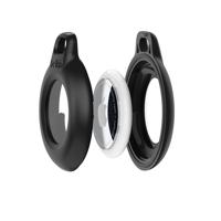Belkin Waterdichte Apple AirTag veilige houder met sleutelhanger, duurzame krasbestendige AirTag-hoes, beschermende AirTag-sleutelhangeraccessoire voor sleutels, huisdieren, bagage, rugzakken en meer - thumbnail