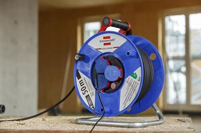 Brennenstuhl Garant IP44 kabelhaspel 50m AT-N05V3V3-F 3G1,5 - 1208590 - thumbnail