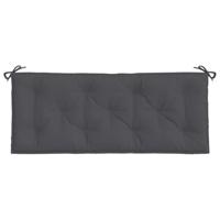 VidaXL Tuinbankkussen 120x50x7 cm oxford stof antracietkleurig - thumbnail