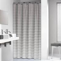 Sealskin douchegordijn Speckles polyester grijs print 180x200 cm - thumbnail