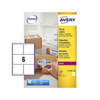 Etiket avery l7166b 99.1x93.1mm blockout 600st - thumbnail