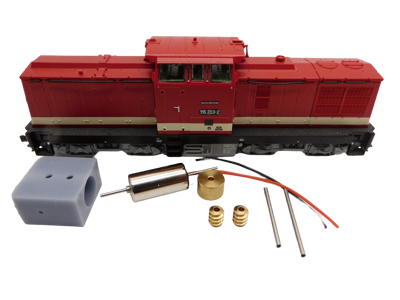 micromotor TRC005C motor ombouwset voor Roco DR BR 110, BR 111, BR 112, BR 114, BR 115, u.a. micromotor TRC005C motor ombouwset voor Roco DR BR 110, BR 111, BR 112, BR 114, BR 115, u.a.