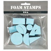 Creativ Company foam stempels, 12st. - thumbnail