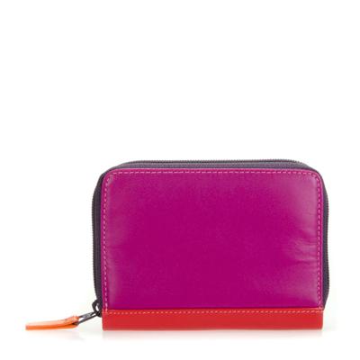 Mywalit Ladies Zip Around Fan CC Holder sangria multi Dames portemonnee