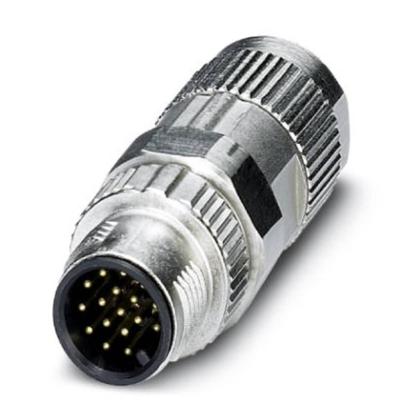 Phoenix Contact 1559602 Sensor/actuator connector, niet geassembleerd M12 Aantal polen (sensoren): 17 Stekker, recht 1 stuk(s) Phoenix Contact 1559602 Sensor/actuator connector, niet geassembleerd M12 Aantal polen (sensoren): 17 Stekker, recht 1 stuk(s)