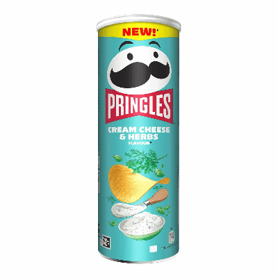 Pringles cream cheese & herbs (19x 165g)