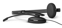 EPOS EPOS ADAPT 160T USB II - Headset - On-Ear - kabelgebunden On Ear headset Kabel Stereo Zwart Noise Cancelling Volumeregeling, Microfoon uitschakelbaar - thumbnail