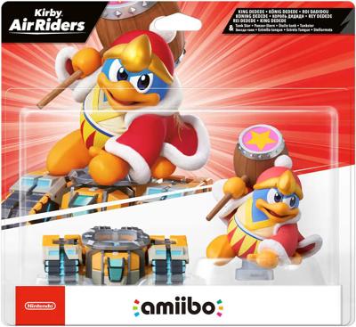 Nintendo Switch Amiibo Kirby Air Riders - King Dedede & Tank Star
