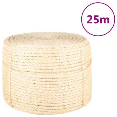 Touw 10 mm 25 m 100% sisal Touw 10 mm 25 m 100% sisal