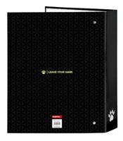 Ringmap Kelme Iron Zwart A4 27 x 33 x 6 cm - thumbnail