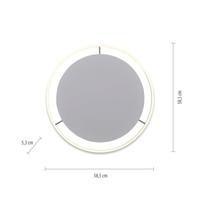 Just Light PlafondlampRitus aluminium Ø 58,5cm - 15392-95 - thumbnail