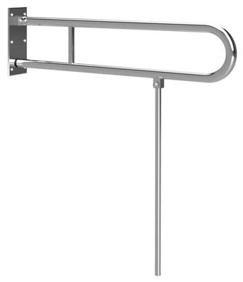 Handgreep U-Vorm Vouwbaar met Steun Sapho Handicap 81,3 cm Roestvrij Staal