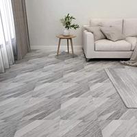 VidaXL Vloerplanken 20 st zelfklevend 1,86 m² pvc gestreept grijs - thumbnail