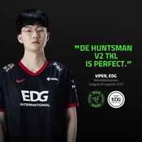 Razer Huntsman V2 TKL Quartz gaming toetsenbord - thumbnail