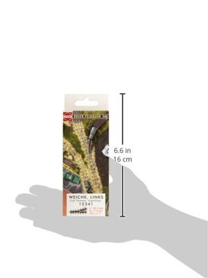 H0f veldbaan rails 12341 Wissel, Links 66.6 mm 1 stuk(s) H0f veldbaan rails 12341 Wissel, Links 66.6 mm 1 stuk(s)