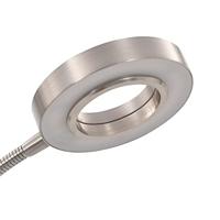 Lamp staand 18 W dimbaar 180 cm zilverkleurig - thumbnail