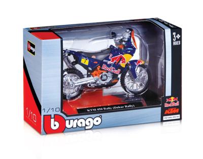 Motorfiets Colorbaby Wrb Ktm Cross 1:18 - thumbnail