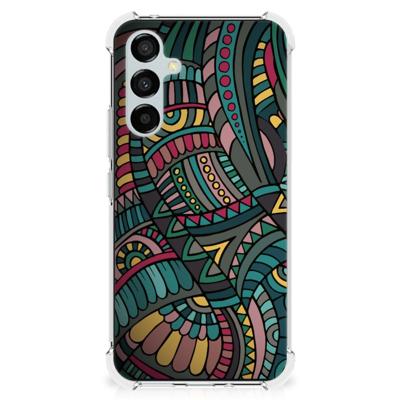 Samsung Galaxy A54 Doorzichtige Silicone Hoesje Aztec Samsung Galaxy A54 Doorzichtige Silicone Hoesje Aztec