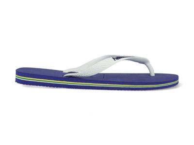 Havaianas - Brasil Logo MARINE BLUE Rubber Unisex