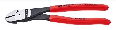 Knipex 74 21 200 Kracht-zijsnijtang 200mm gebogen met kunststof grepen | geatramenteerd - thumbnail
