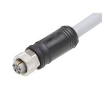 Molex 1205000300 Sensor/actuator connector, geassembleerd Aantal polen (sensoren): 5 Bus, recht 1 m 1 stuk(s) Bag - thumbnail