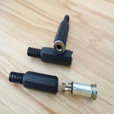 3.5mm Stereo Audio Female Plug Jack Adapter Connector solder