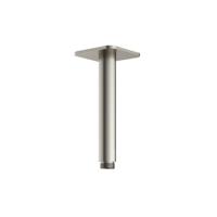 Plafondbuis Hotbath Gal 15 cm Vierkant Geborsteld Nikkel PVD - thumbnail