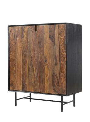 Tower Living Opbergkast 'Taviano' Sheesham- en mangohout, 110 x 90cm Tower Living Opbergkast 'Taviano' Sheesham- en mangohout, 110 x 90cm