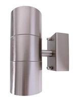 Deko Light Zilly Up & Down 731006 Wandlamp GU10 RVS - thumbnail