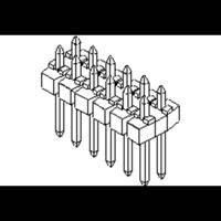 Molex 901310132 Male header, inbouw (standaard) Inhoud: 1 stuk(s) Tray - thumbnail