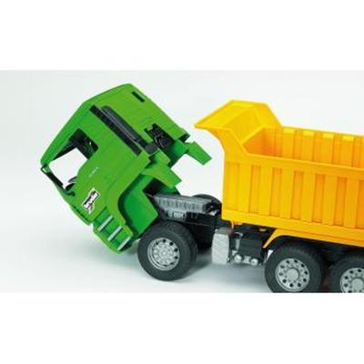 Bruder man tga kiepwagen 1:16