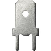 Vogt Verbindungstechnik 3866g.68 Plug-tong Insteekbreedte: 6.3 mm 180 ° Ongeïsoleerd Metaal 100 stuk(s) - thumbnail