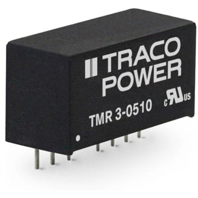 TracoPower TMR 3-1222 DC/DC-converter, print 12 V/DC 12 V/DC, -12 V/DC 125 mA 3 W Aantal uitgangen: 2 x Inhoud 1 stuk(s) TracoPower TMR 3-1222 DC/DC-converter, print 12 V/DC 12 V/DC, -12 V/DC 125 mA 3 W Aantal uitgangen: 2 x Inhoud 1 stuk(s)