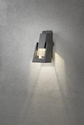 Wandlamp Konstsmide Potenza 7982-370 antraciet 230V downspot 27cm, 1x 4W - thumbnail