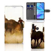 Huawei P30 Lite (2020) | Telefoonhoesje | Met pasjeshouder | Design Cowboy - thumbnail