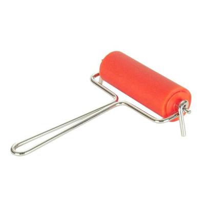 Aandrukrol abig 90mm metaal