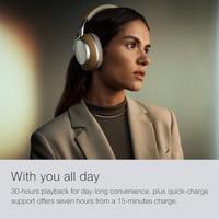 Bowers & Wilkins PX8 vlaggenschip over-ear hoofdtelefoon met ruisonderdrukking, draadloos, Bluetooth 5.0 en snel opladen, 30 uur hoge resolutie afspelen en geïntegreerde microfoon - bosgroen - thumbnail