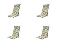 Kussen hoog ca. 123x50 cm Trivia green natural outdoor finishing (4 stuks) Madison - Madison - thumbnail