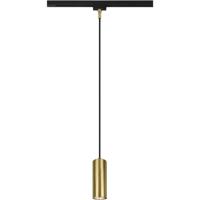 LED Railverlichting - Hanglamp - Trion Dual Monla - 2 Fase - GU10 Fitting - Rond - Mat Goud - Aluminium - thumbnail