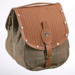 Selle Monte Grappa Monte grappa dubbele tas 16,5l british m/klinknagels honey - thumbnail